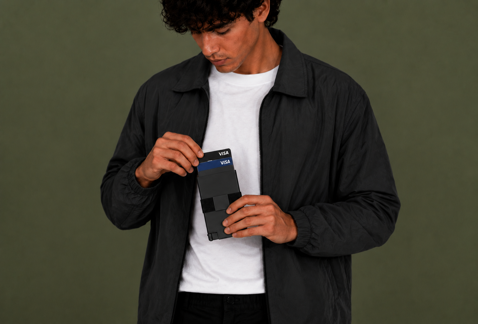 porte carte RFID slim